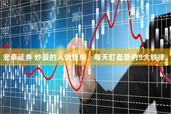 宏泰证券 炒股的人做短线，每天盯盘面的5大铁律，